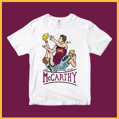THE GREAT LINC MCCARTHY TEE: FRONT ONLY