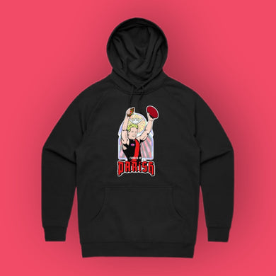 CHURCH OF PARISH BLACK HOODIE FRONT ONLY