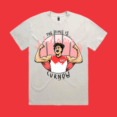 THE TIME IS CUR-NOW: FRONT ONLY