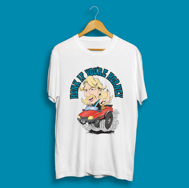 HONK IF YOU’RE HORNEY: FRONT ONLY TEE