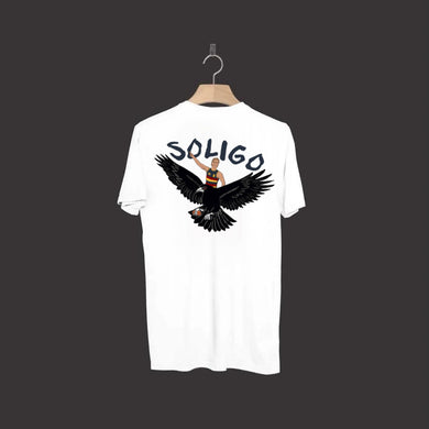 SOLI-CROW: FRONT & BACK TEE
