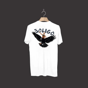 SOLI-CROW: FRONT & BACK TEE