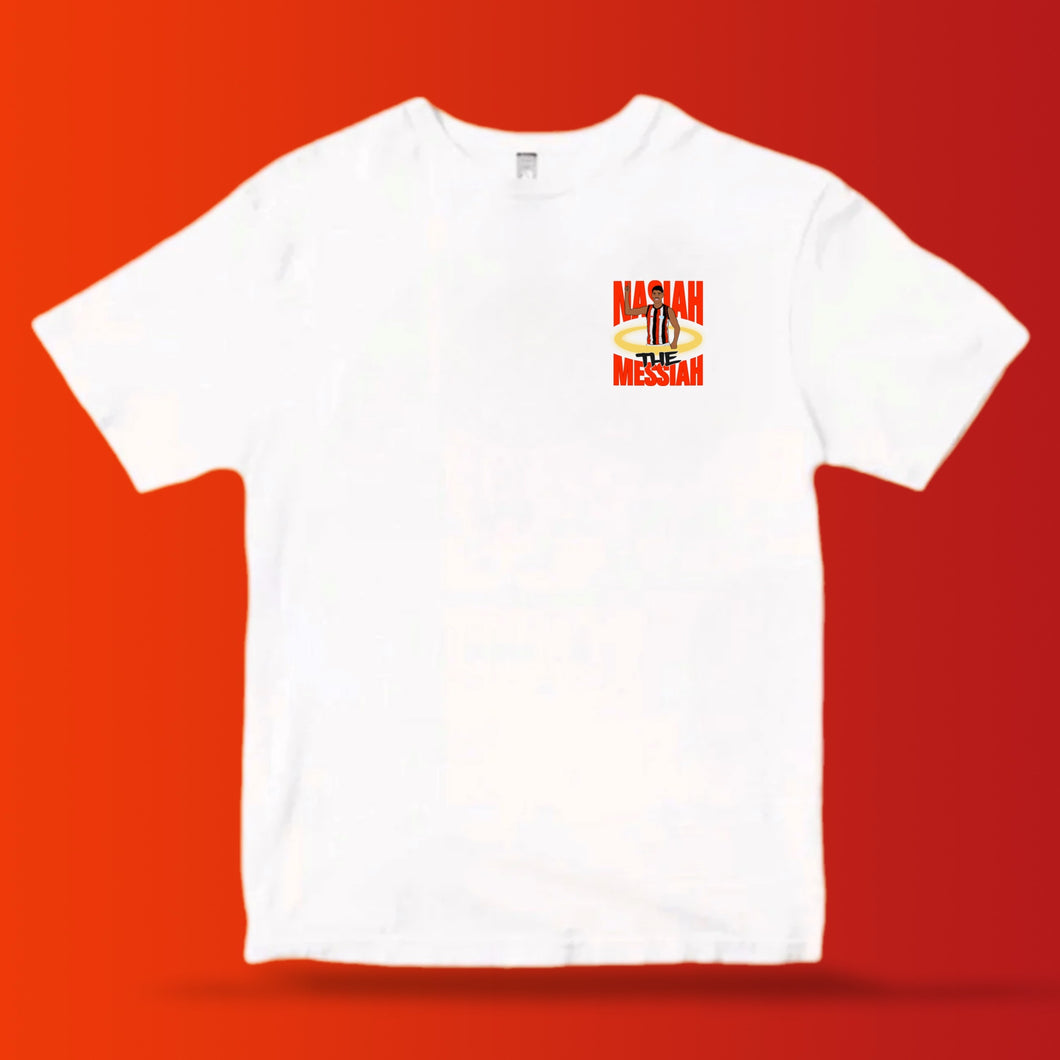 NASIAH THE MESSIAH: FRONT & BACK