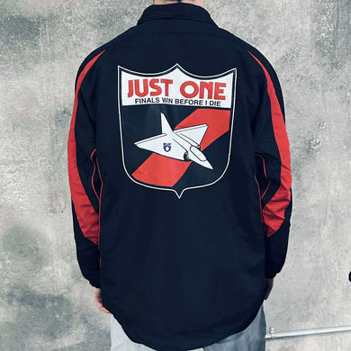 VINTAGE SPRAY JACKET: JUST ONE FINALS WIN - BOMBERS