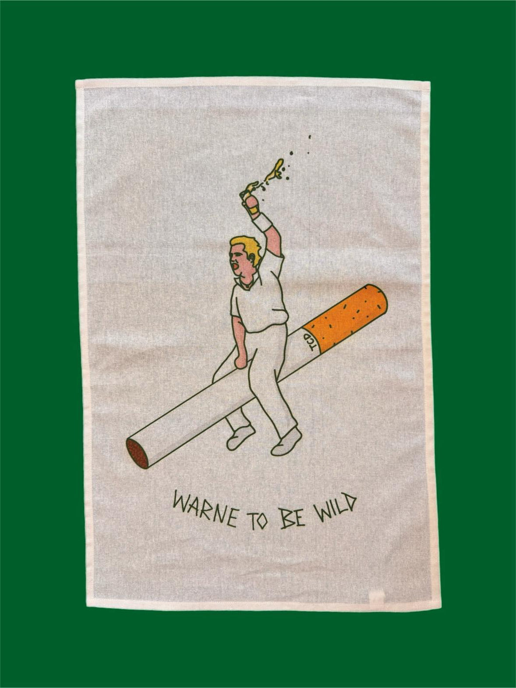 WARNIE : TEA TOWEL