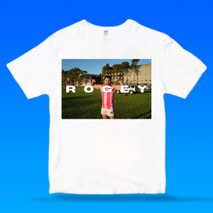 THE ROGEY COBRA EDITION: WHITE TEE - FRONT ONLY