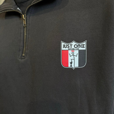 SAINTS - JUST ONCE: FADED QUARTER ZIP
