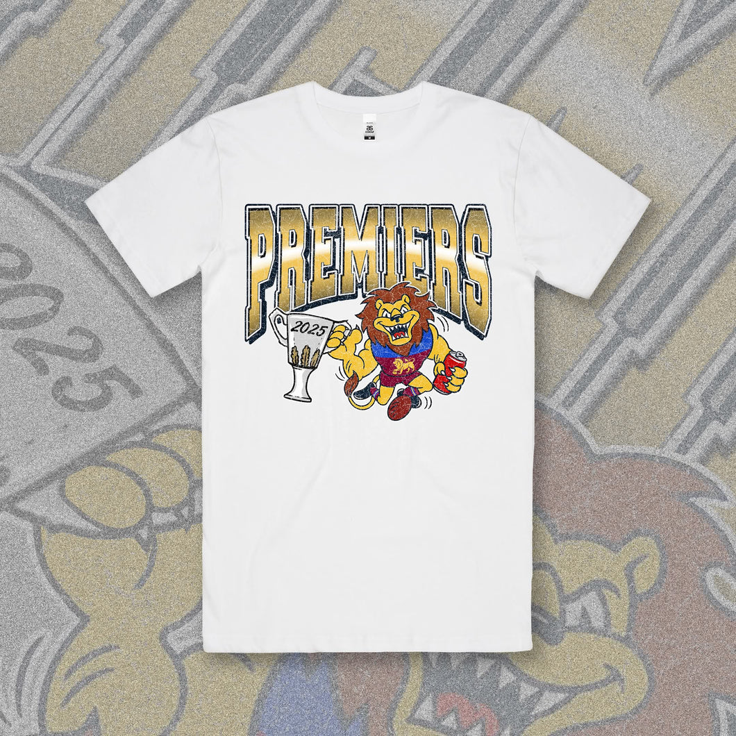 LIONS ON THE RUN 2025 TEE: FRONT ONLY