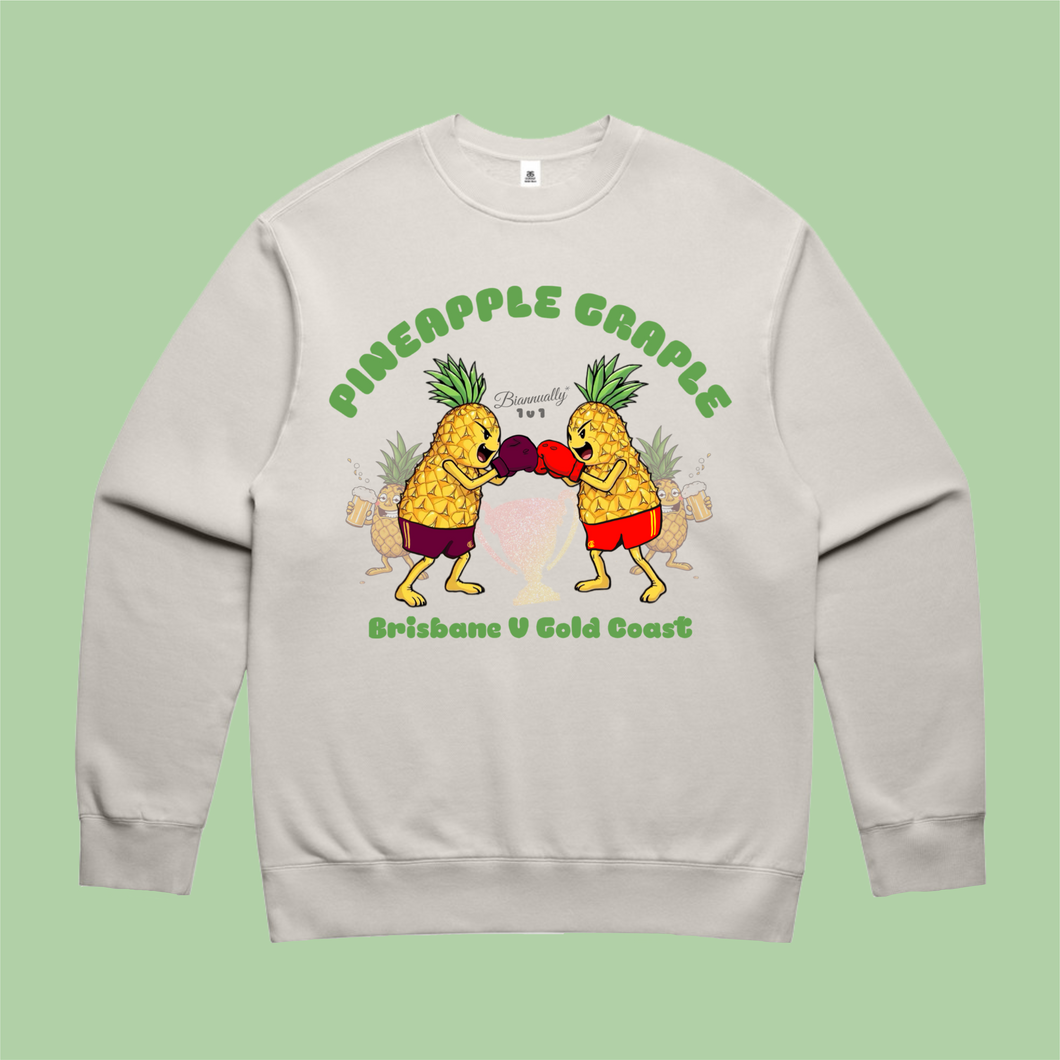 PINEAPPLE GRAPPLE JUMPER: FRONT ONLY