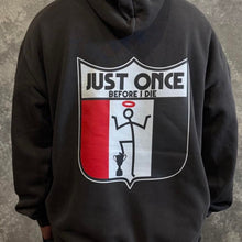 SAINTS - JUST ONCE: FADED BLACK HOODY