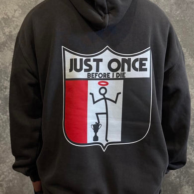 SAINTS - JUST ONCE: FADED BLACK HOODY