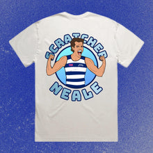 SCRATCHER NEALE - FRONT AND BACK