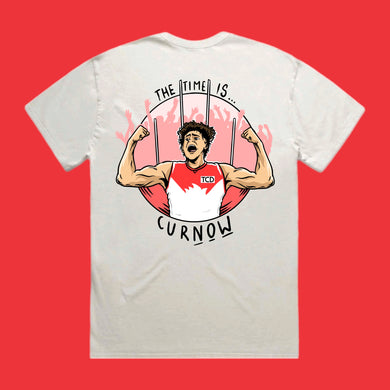 THE TIME IS CUR-NOW: FRONT & BACK