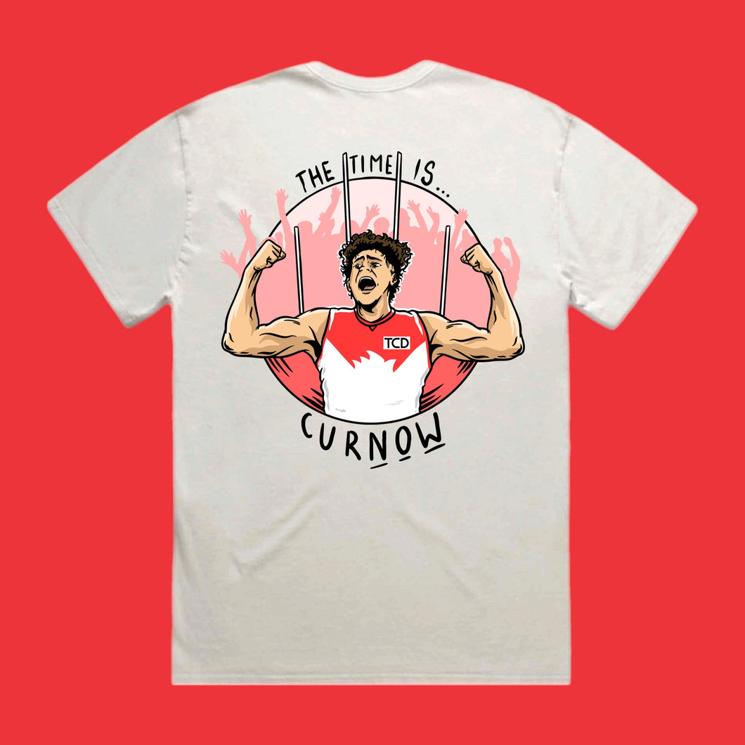 THE TIME IS CUR-NOW: FRONT & BACK