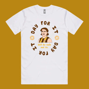 WILL DAY FOR IT: FRONT ONLY TEE