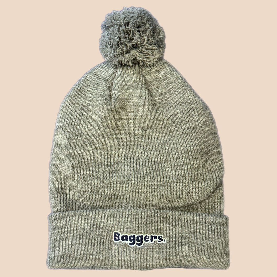 BAGGERS: STITCH GREY BEANIE