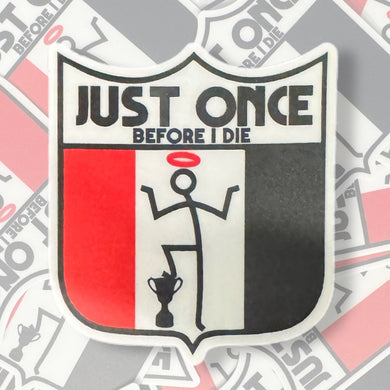 JUST ONCE: STICKER