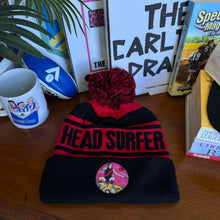 BOMBERS HEAD SURFER FOOTY BEANIE HOT BOX (LIMITED GIFT BOX)