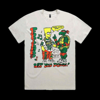 BOOTLEG TMNT/BART: FRONT ONLY