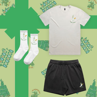 XMAS PACK: WARNE TO BE WILD - TEE, SOCKS, SHORTS