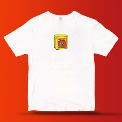RAN-KINE AS MUSTARD: SMALL FRONT & CENTRE TEE