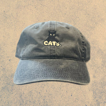 CATS: BLUE FADE DAD STITCH CAP