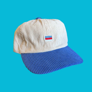 STITCH FLAG: TWO TONE CORD HAT