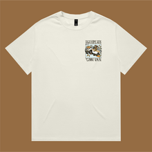BACK OF A GINNI-VAN: FRONT & BACK - WHITE TEE