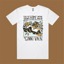 BACK OF A GINNI-VAN: FRONT ONLY