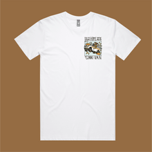 BACK OF A GINNI-VAN: FRONT & BACK - WHITE TEE