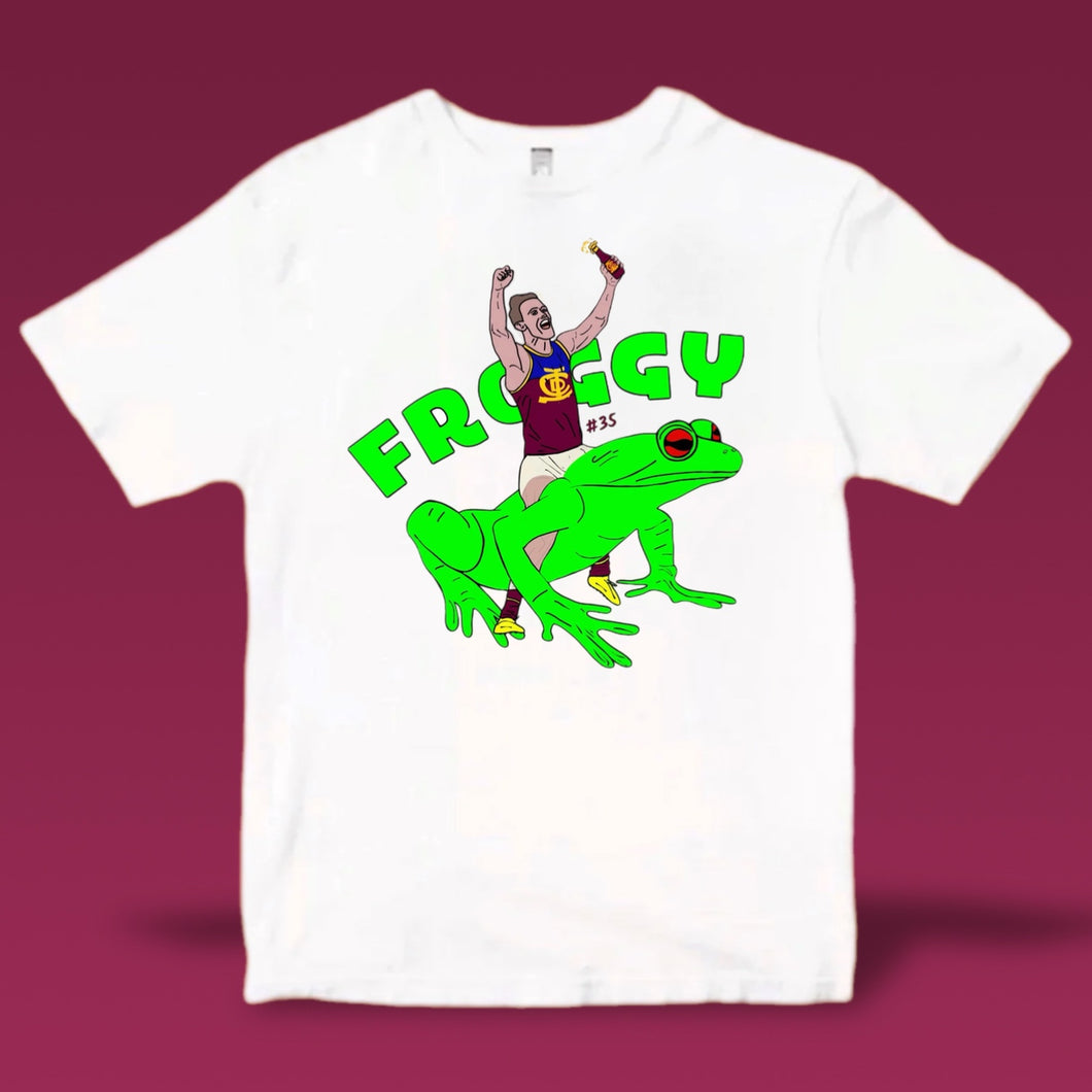 FROGGY LESTER: FRONT ONLY TEE