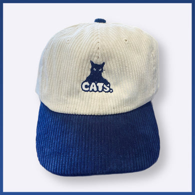 CATS: TWO-TONE CORD HAT