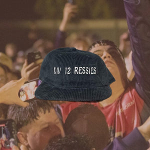 OFFICIAL DIV 12 RESSIES: NAVY BLUE CORD HAT