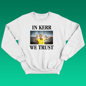 IN KERR WE TRUST: FRONT ONLY JUMPER