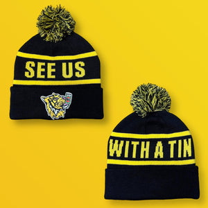 SEE US WITH A TIN: BEANIE