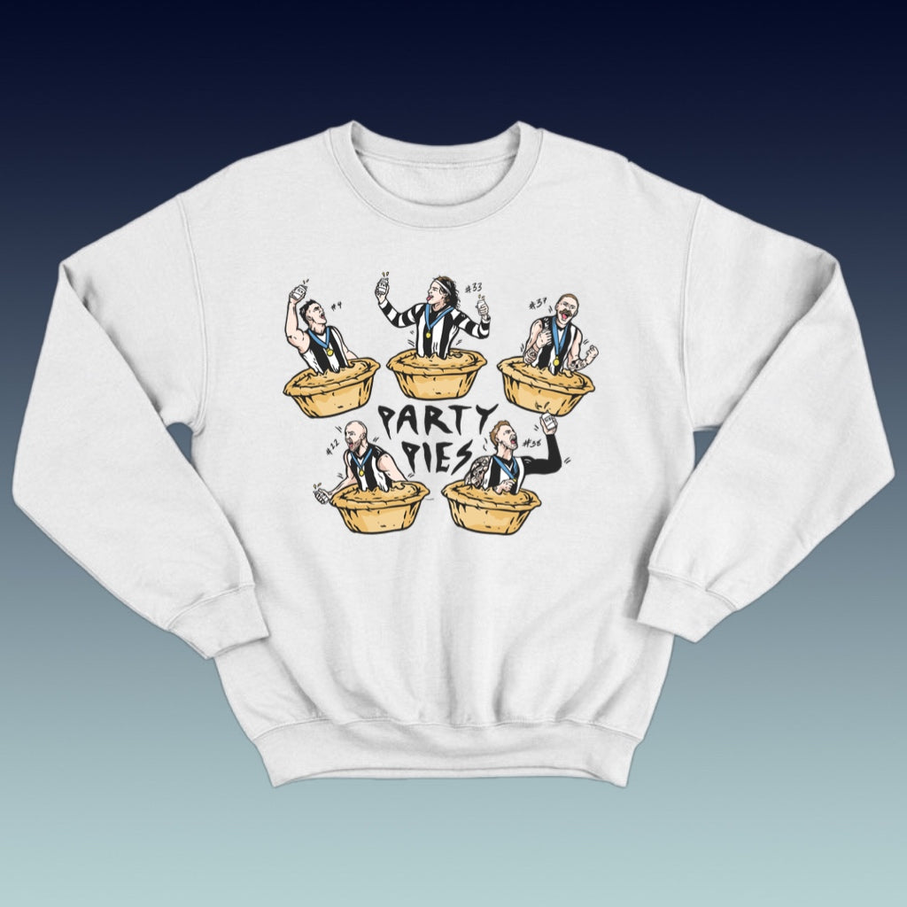 PARTY PIES JUMPER: FRONT ONLY