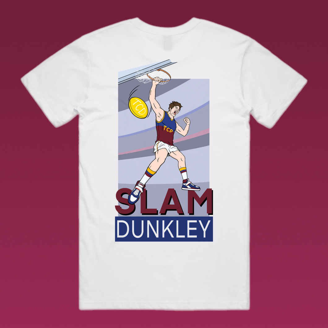 SLAM DUNKLEY TEE FRONT AND BACK