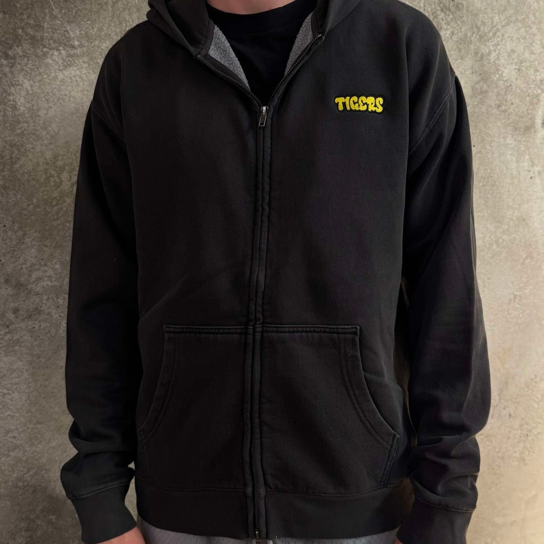 TIGERS - STITCH FADED RELAXED FULL ZIP HOODY