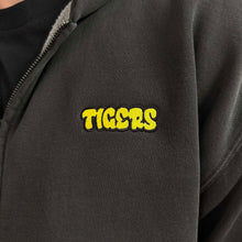 TIGERS - STITCH FADED RELAXED FULL ZIP HOODY