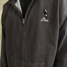 PIES - STITCH FADED RELAXED FULL ZIP HOODY