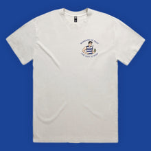 A MANNAGH OF FACT… WHITE TEE - FRONT & BACK
