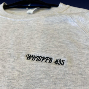 WHISPER: GREY STITCH JUMPER (LIMITED EDITION)