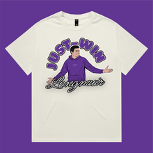 JUST WIN LONGMUIR TEE : FRONT ONLY