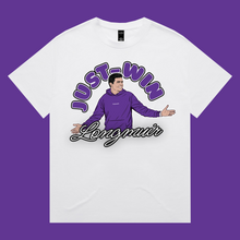 JUST WIN LONGMUIR TEE : FRONT ONLY