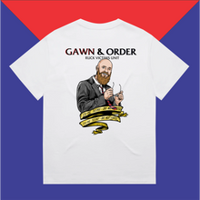 GAWN AND ORDER : FRONT AND BACK