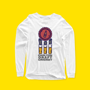 CARTLON DRAFT CRICKET LONG SLEEVE TEE