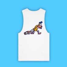 DUCKED TANK: FRONT AND BACK