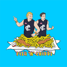 FISH AND CRIPPS TANK LARGE FRONT PRINT