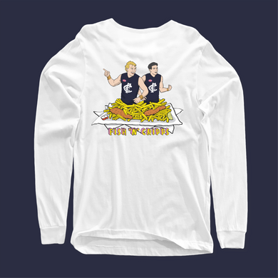 FISH AND CRIPPS LONGSLEEVE FRONT AND BACK