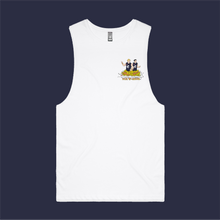 FISH AND CRIPPS TANK FRONT AND BACK